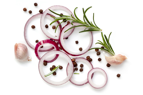 Fresh Red Onion Cooking Ingredients 