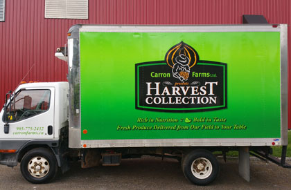 2017 - New Carron Farms Delivery Truck